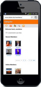 Mobile Dating Browser