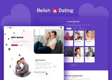 Relish Dating Theme