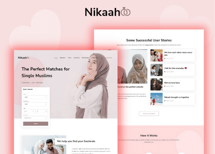 Nikaah Matrimonial Theme