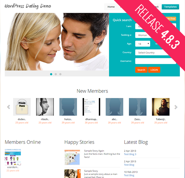 Flirthwith mobile site