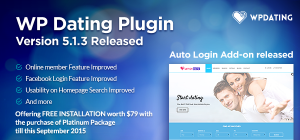wp dating plugin release