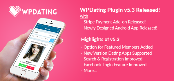 wpdating5.3 release