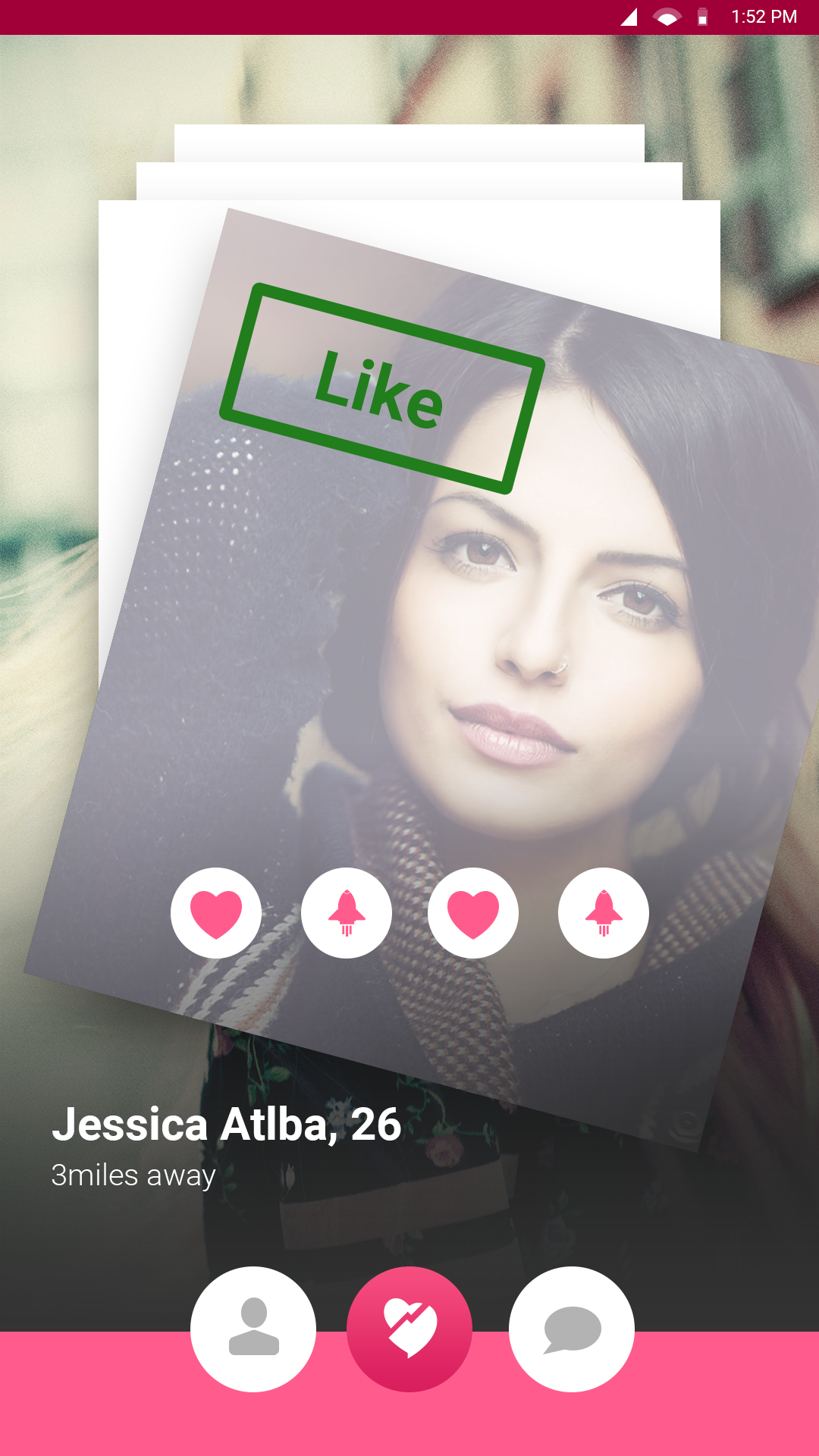 Dating like tinder