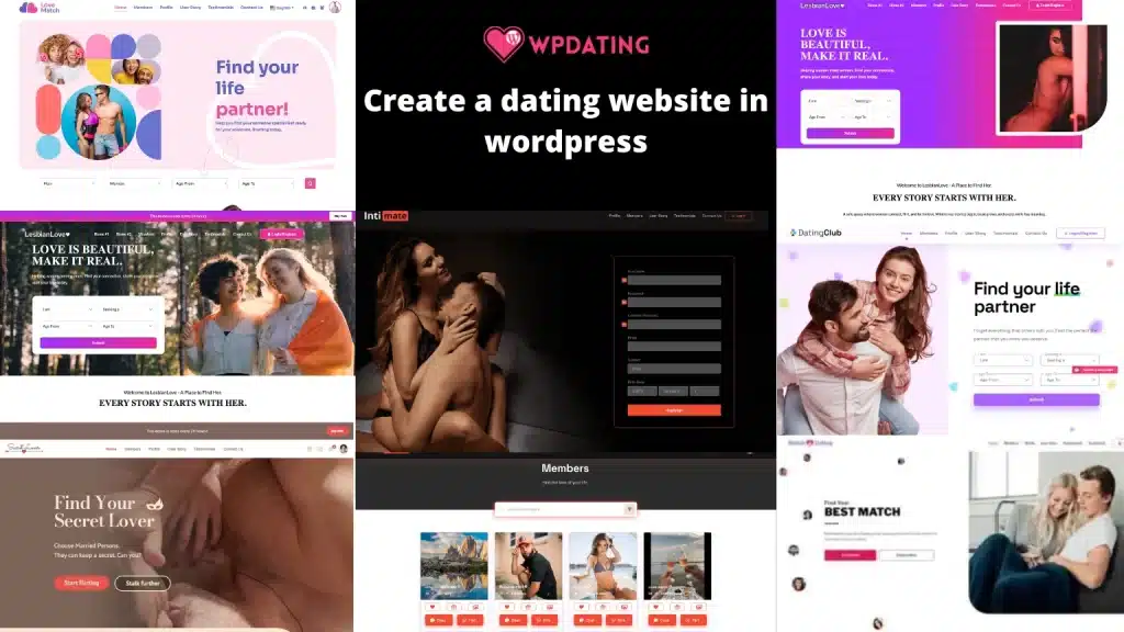 Create a dating website