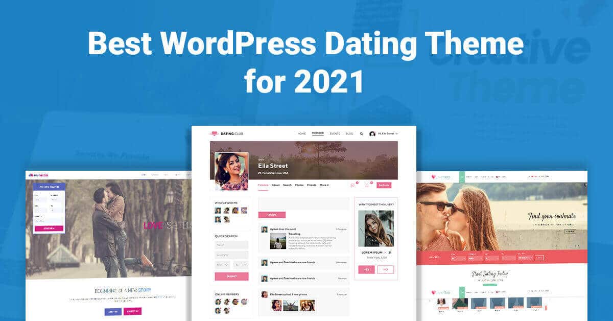 Wordpress dating theme
