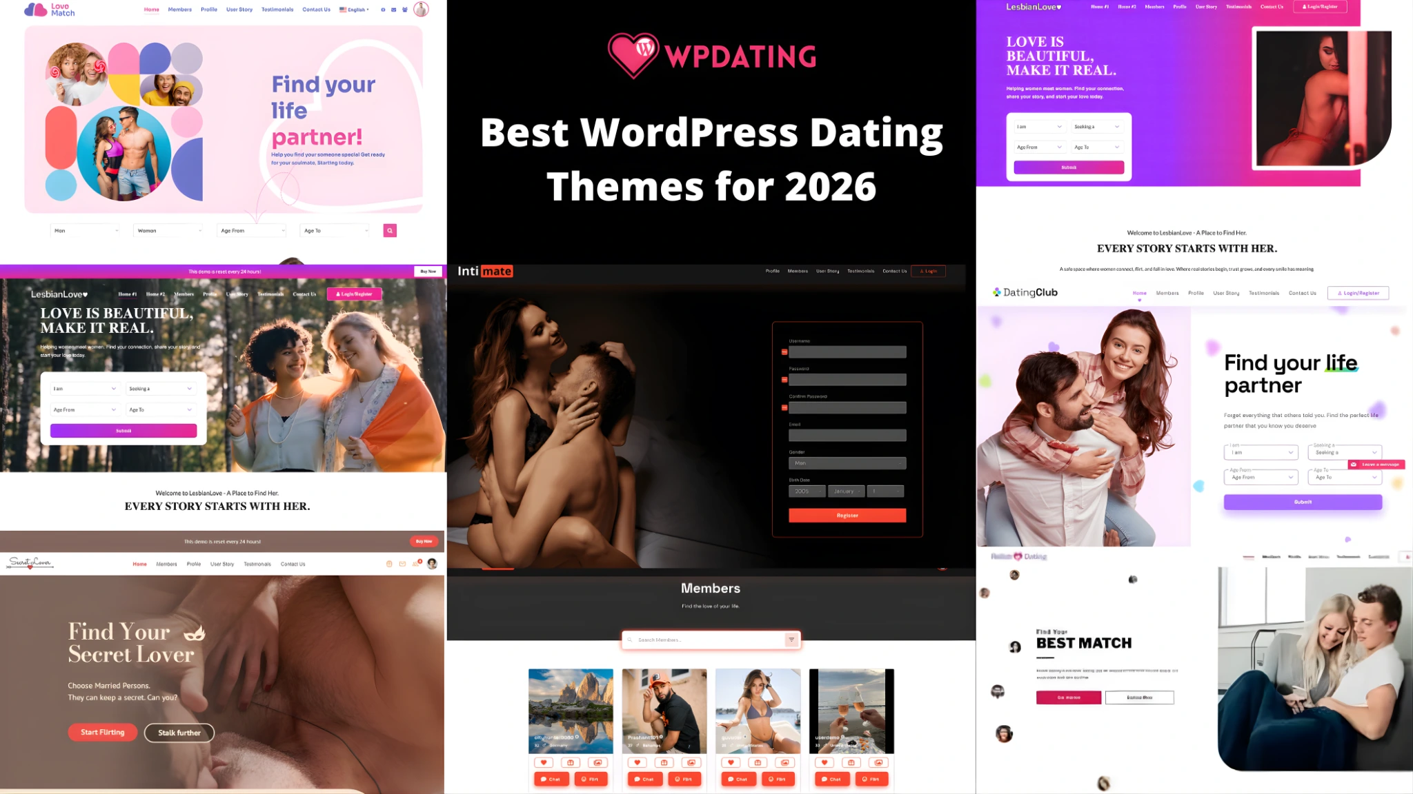 Best WordPress Dating Theme for 2026