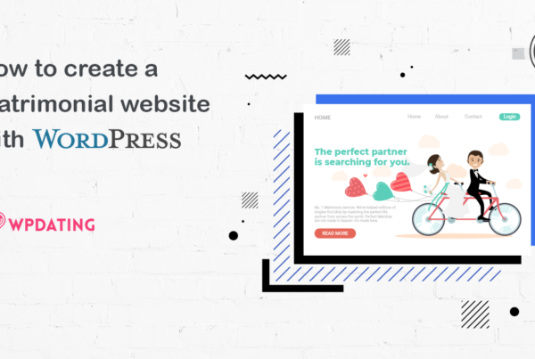 how to create a matrimonial website with wordpress
