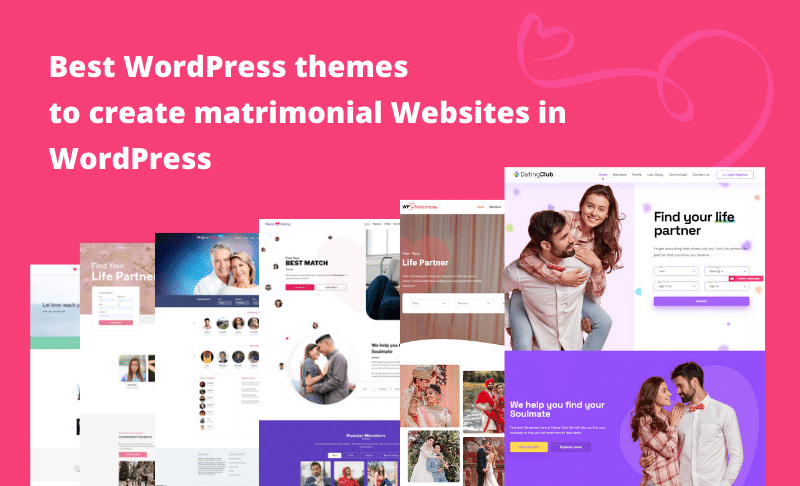choose the best WordPress matrimony theme