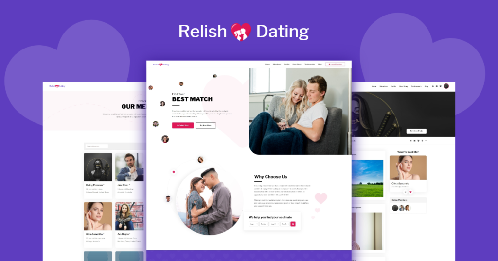 Relish-dating-theme-released
