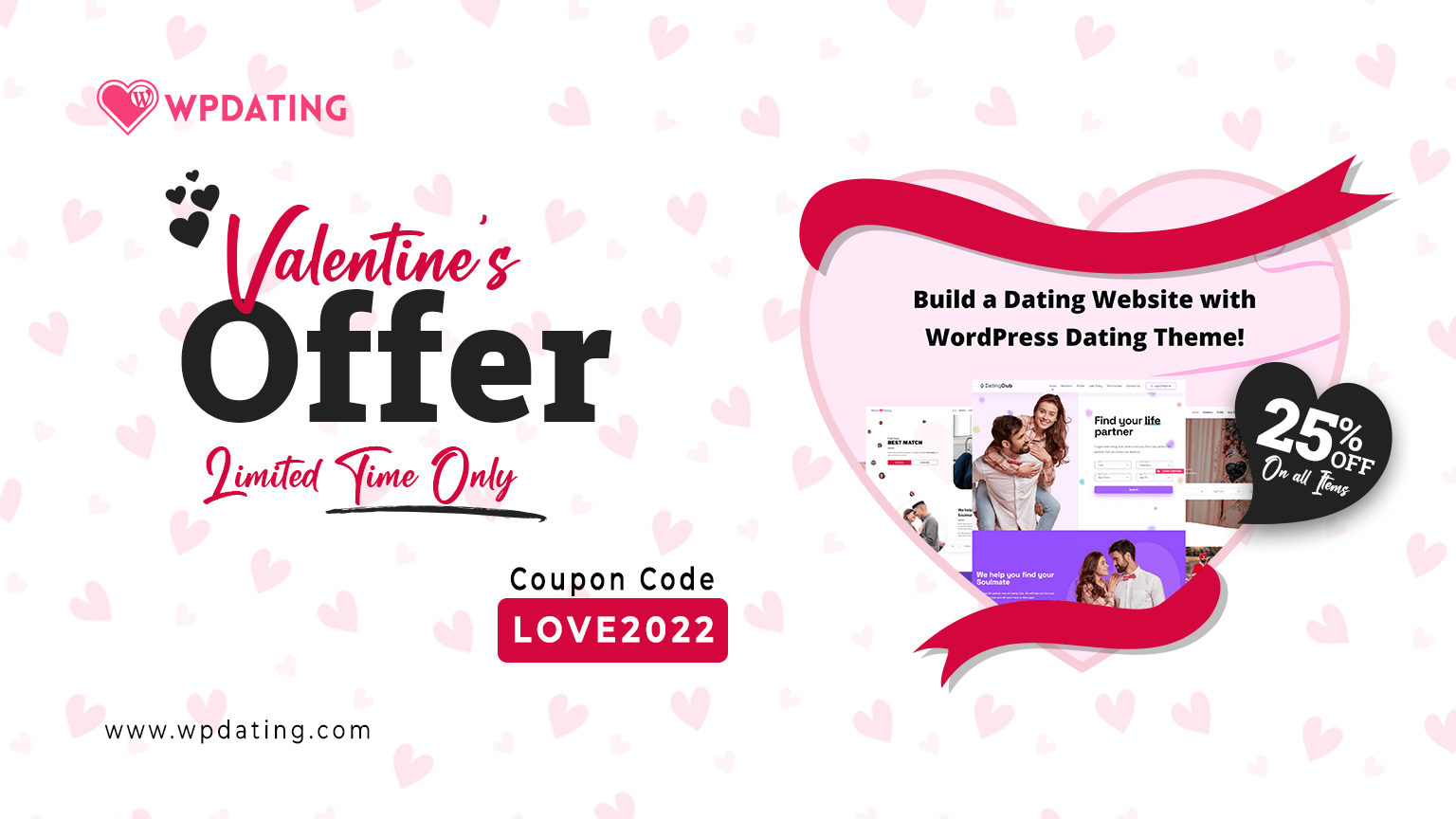 WP Dating Valentine Offer