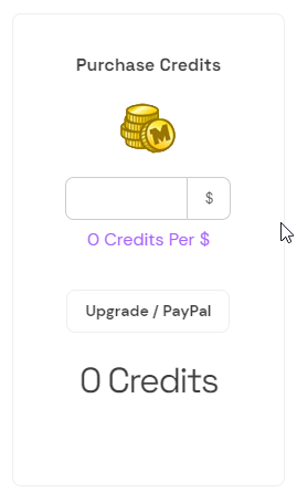 purchase credits