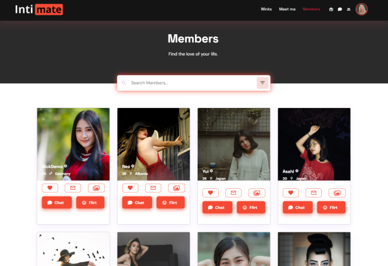 members page